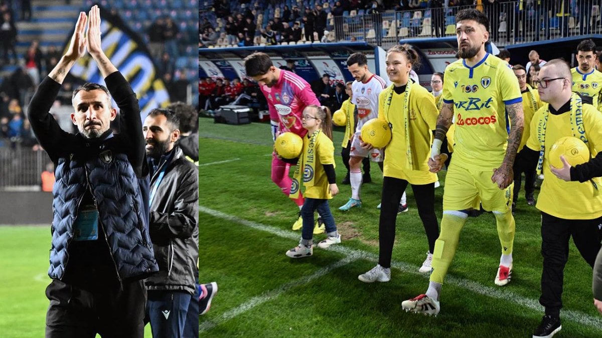 Mehmet Topal’ın takımı Petrolul’den “özel çocuklara” galibiyet hediyesi